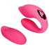 Vibrador para parejas Loveline rosa recargable y con control remoto