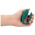 Loveline - vibrador dual, recargable y resistente al agua (verde)