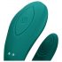 Loveline - vibrador dual, recargable y resistente al agua (verde)