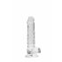 REALROCK - Dildo realista transparente (17cm)