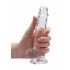 REALROCK - Dildo realista transparente (17cm)