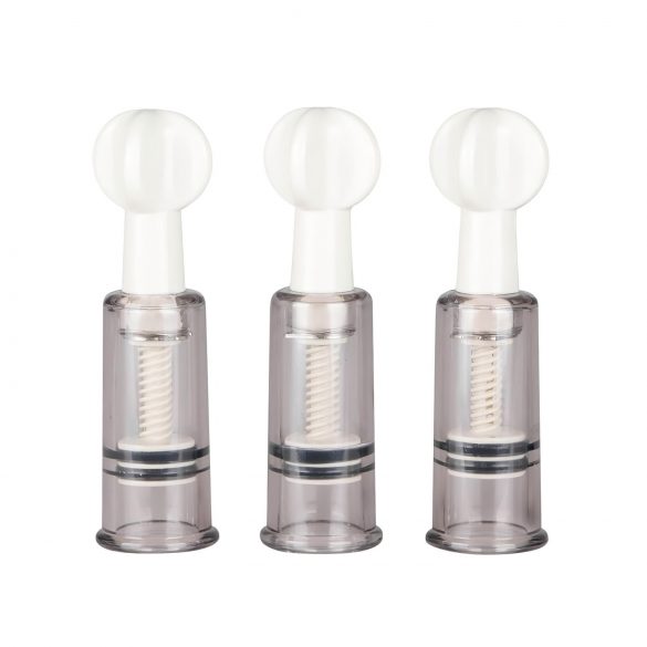 Easytoys - Set de Bombas para Pezones y Vagina (3 piezas)