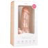 Easytoys - Dildo con ventosa y testículos (17,5cm) - natural