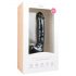 Easytoys - Dildo con ventosa y testículos (22,5 cm) - negro