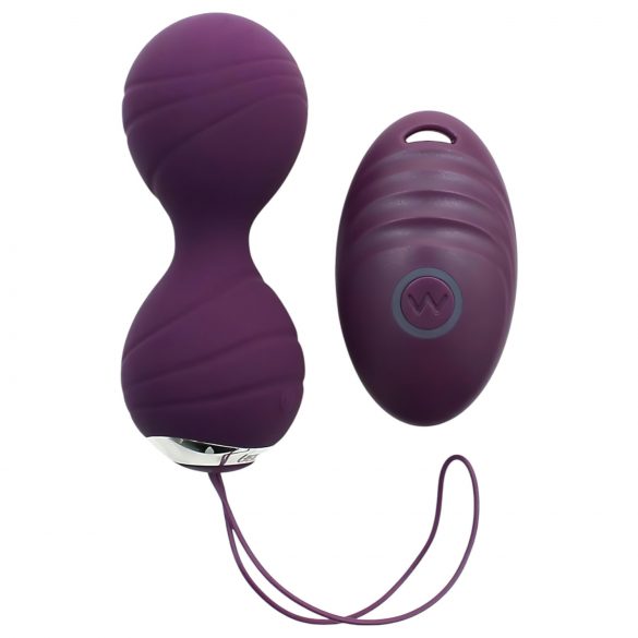 Rimba Cannes - huevo vibrador con control remoto (lila)