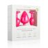 Juego de plugs anales Easytoys Diamond (rosa)