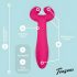 Vibrador para parejas Easytoys, recargable e impermeable (rosa)