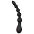 Cheeky Love - Vibrador anal recargable en perlas (negro)