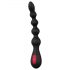 Cheeky Love - Vibrador anal recargable en perlas (negro)