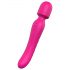 Vibrador Masajeador Rosa Cálido y Recargable Vibes of Love