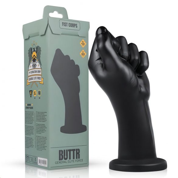 Fist Corps Dildo para Fisting (Negro)