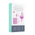 Conejo vibrador Easytoys 3 en 1 rosa