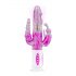 Conejo vibrador Easytoys 3 en 1 rosa