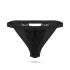 Pantyrebel tanga vibrante negro recargable (S-L)