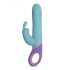 Vibrador Conejo Meta - Cabeza giratoria y brazo para clítoris (menta)