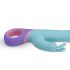 Vibrador Conejo Meta - Cabeza giratoria y brazo para clítoris (menta)