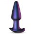 Meteoroide Hueman - vibrador anal rotatorio con perlas (morado)