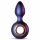 Hueman Deep Space - vibrador anal recargable con anillo de agarre (morado)