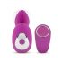 Dúo Danza Aqua - vibrador pareja rosa, control remoto y resistente al agua