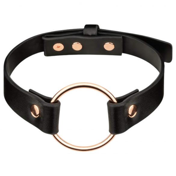 Rosy Gold - collar (negro-rosado)