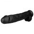 BUTTR Dingo Gigante: dildo realista 43 cm negro