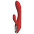 Revolución Roja Sofia - vibrador recargable con brazo (rojo)