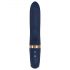 Vibrador Atropos recargable con calor (azul)