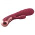 Dinky Jimmy K. Duo - vibrador rojo con brazo para clítoris, recargable