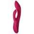 Vibrador Dúo Julia Brillante - recargable, rojo vibrante