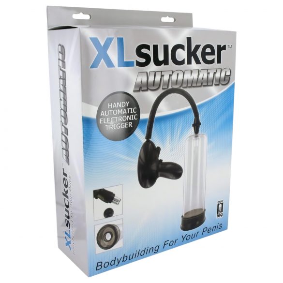 XLSUCKER - Bomba automática de potencia y pene (transparente)