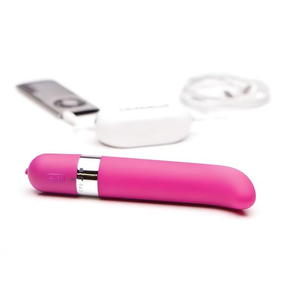 OHMIBOD Freestyle G - Vibrador con control musical para el punto G (rosa)