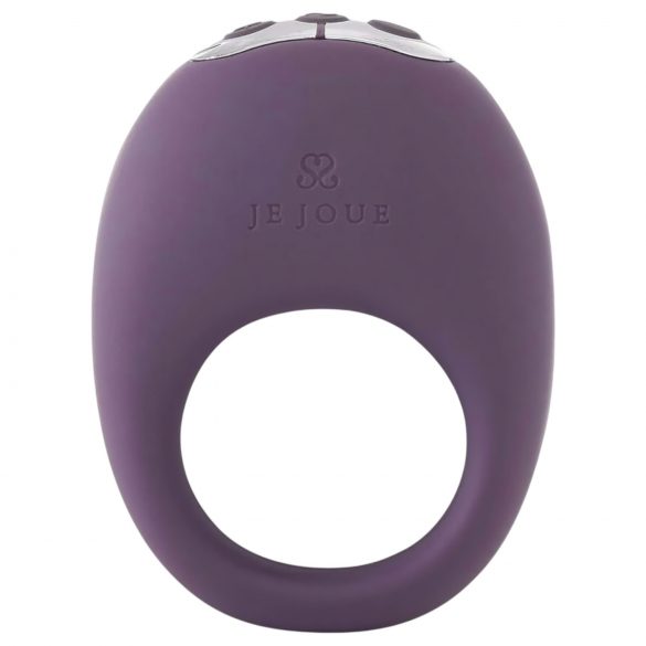 Je Joue Mio - anillo vibrador recargable e impermeable para el pene (morado)