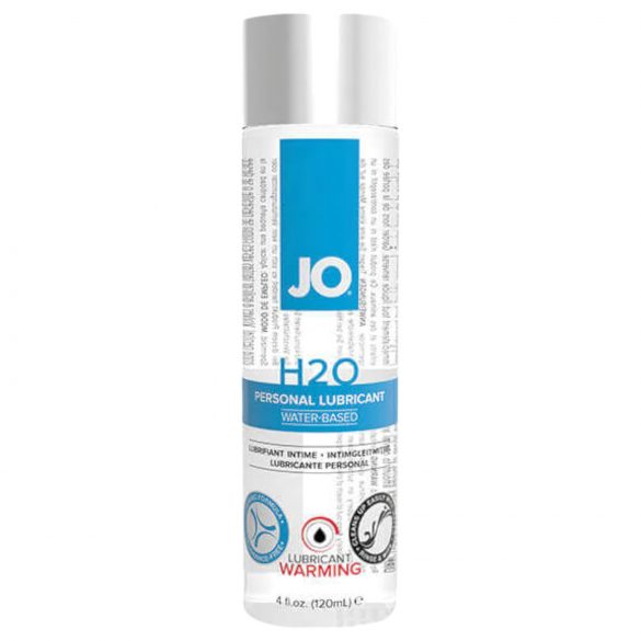 JO H2O - Lubricante base agua calentador (120 ml)