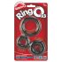 Screaming O - Juego de anillos de silicona (3 piezas)