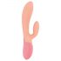 Vibrador Xena calentador, melocotón-coral, recargable.