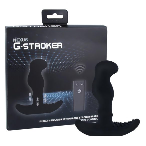 Nexus G-stroker - vibrador prostático remoto (negro)