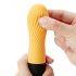 TENGA Iroha Zen - Vibrador de silicona ultra suave (amarillo)