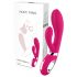 Nomi Tang - Vibrador G-spot recargable con brazo clitorial (rosa)