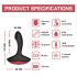 Vibrador prostático inteligente Solstice - negro y recargable