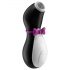 Pingüino Satisfyer - estimulador sumergible a batería (blanco y negro)