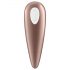 Satisfyer 1 N°1 - Estimulador clitorial con ondas, resistente al agua (marrón)