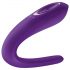 Satisfyer Doble Clásico - pareado vibrador acuático (lila)