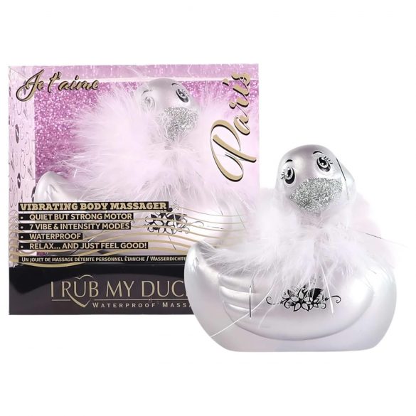 My Duckie Paris 2.0 - vibrador de clítoris (plata)