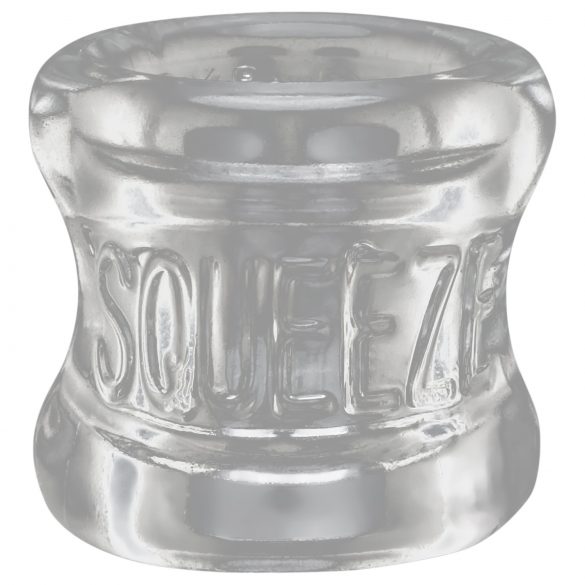 OXBALLS Squeeze - Anillo y Estirador Testicular (Transparente)