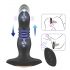 Vibrador anal lujoso Roy - recargable y control remoto (negro)