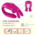 Aixiasia Hera - vibrador rosa para parejas con control remoto