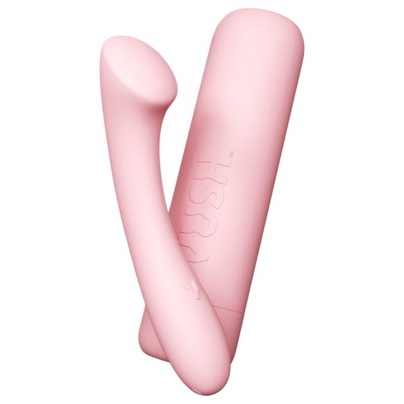 Vibrador G-punto Pop Shine - recargable y resistente al agua (rosa)